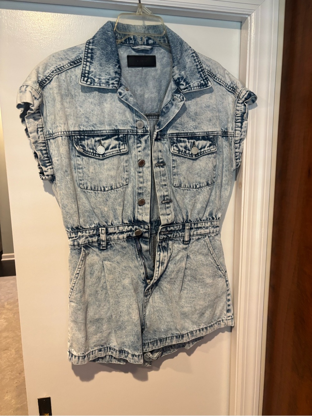 BLANK NYC denim romper